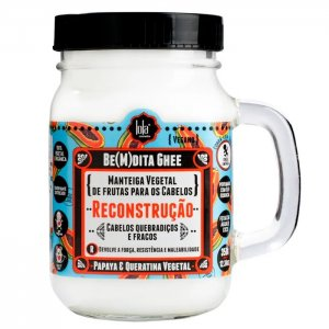 Lola Cosmetics Be(M)dita Ghee regenerująca maska do włosów z papają i keratyną 350g