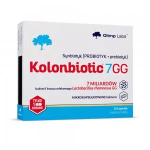 Olimp Labs Kolonbiotic 7GG suplement diety z bakteriami kwasu mlekowego 10 kapsułek