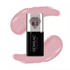 Semilac Smart Extend, lakier hybrydowy, 802 Nude Rose, 7ml