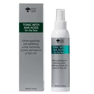 Green Pharm Cosmetic Tonik do twarzy z kwasami AHA 150ml