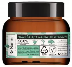 CeCe Be Natural, nawilżająca maska do włosów z aloesem, bambusem i algą, 250ml
