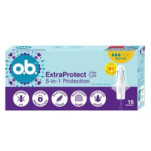 O.B. ExtraProtect Normal tampony higieniczne 16 sztuk