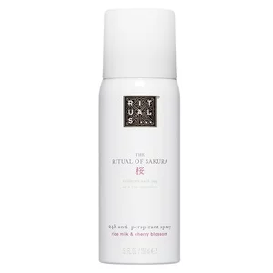 Rituals The Ritual of Sakura antyperspirant w sprayu Mleko Ryżowe i Kwiat Wiśni 150ml (W)