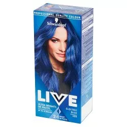 Schwarzkopf Live Ultra Brights or Pastel farba do włosów 095 Elektryczny Błękit