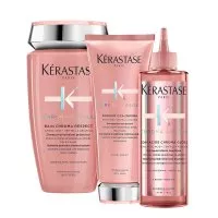Kerastase Chroma Absolu, zestaw do włosów koloryzowanych, szampon + odżywka + nabłyszczacz