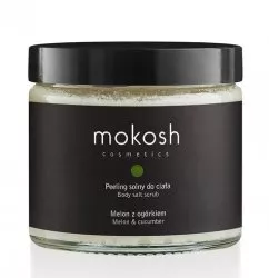 Mokosh, peeling solny do ciała, melon z ogórkiem, 300g