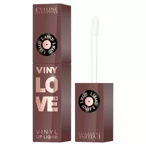 Eveline Cosmetics VinyLove długotrwała pomadka płynna z efektem winylowym 07 Nudy 4ml