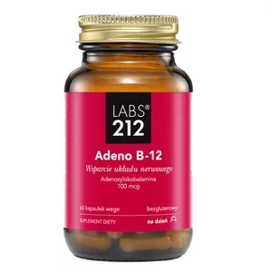 LABS212 Adeno B-12 suplement diety 60 kapsułek