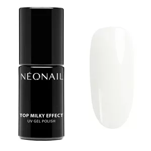 Neonail Top Milky Effect Creamy, top hybrydowy, 7.2ml