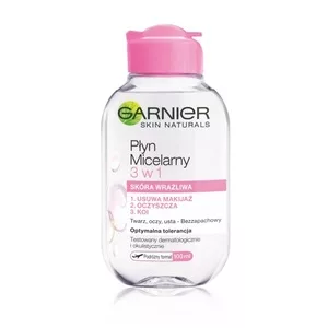 Garnier Skin Naturals Płyn Micelarny 3w1 dla skóry wrażliwej 100ml