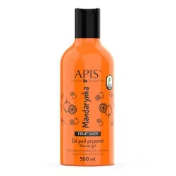 Apis Fruit Shot, żel pod prysznic, mandarynkowy, 500ml