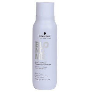 Schwarzkopf BlondMe Bond Repair odżywka fioletowa neutralizująca kolor włosów blond, 250ml