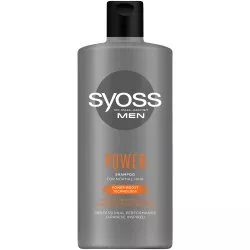 Syoss, Men Power Shampoo szampon do włosów normalnych 440ml