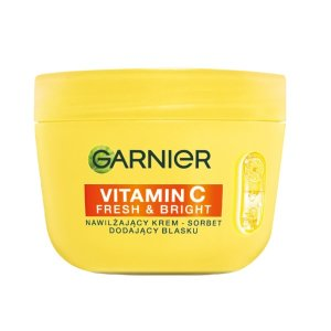 Garnier Vitamin C Fresh & Bright nawilżający krem - sorbet dodający blasku 85ml
