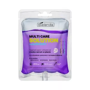 Bielenda Multi Care Solution MultiCERAMIDY, regenerująco - odżywcza maska-serum w płacie, 1szt.