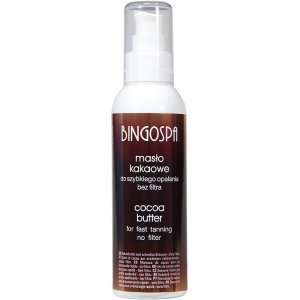 BingoSpa Masło kakaowe do szybkiego opalania bez filtra 120g