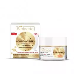 Bielenda Chrono Age 24H, ujędrniający krem przeciwzmarszczkowy 50+ na noc, 50ml