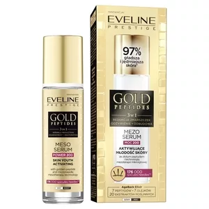 Eveline Cosmetics Gold Peptides mezo-serum aktywujące młodość skóry 30ml
