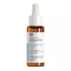 Collistar, Attivi Puri Hyaluronic + Polyglutamic Acid Moisturizing Lifting liftingujące serum do twarzy z kwasem hialuronowym i kwasem poliglutaminowym 30ml