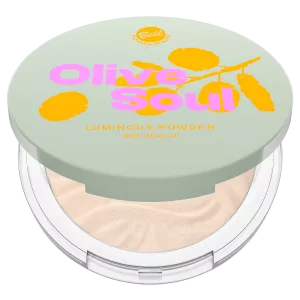 Bell Olive Soul Luminous Powder, puder rozświetlający, 001, 6.8g