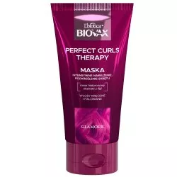 Biovax Glamour Perfect Curls Therapy intensywnie nawilżająca maska do włosów kręconych i falowanych 150ml
