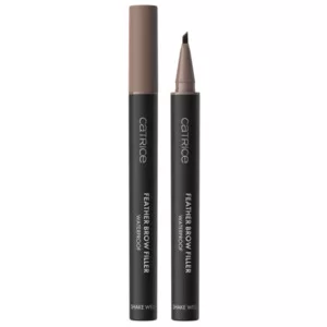Catrice Feather Brow Filler, wodoodporny pisak do brwi, 020 Medium Brown