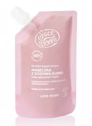 FaceBoom detoksykująco - kojąca maseczka z różową glinką, 40g