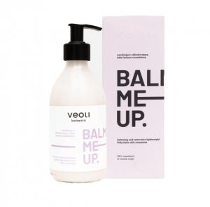 Veoli Botanica Balm Me Up, nawilżająco-odbudowujący lekki balsam ceramidowy do ciała, 290ml