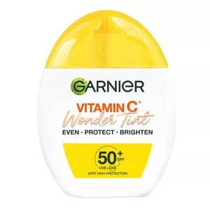 Garnier Vitamin C Wonder Tint lekki barwiący fluid do twarzy SPF50+ Jasny 40ml