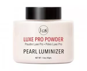 J.Cat Beauty Luxe Pro Powder, sypki puder utrwalający, Pearl Luminizer, 42g