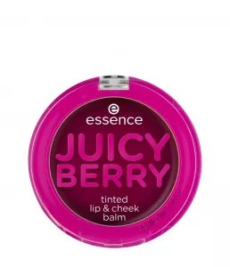 Essence Juicy Berry Tinted Lip & Cheek Balm, balsam do ust i policzków, 3g