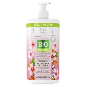 Eveline Bio Organic, ujędrniająco-odżywczy balsam do ciała z olejkiem migdałowym, 650ml