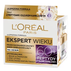 L'Oreal Paris Ekspert Wieku Przeciwzmarszczkowy krem odbudowujący na dzień 60+, 50ml