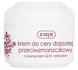 Ziaja, krem do cery dojrzałej z koenzymem Q10 i retinolem, 50ml