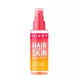 Nuxe Hair and Skin nawilżająca mgiełka do ciała i włosów Happy in Pink 100ml