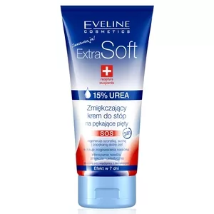 Eveline Extra Soft, zmiękczający krem do stóp na pękające pięty, 15% urea, 100ml