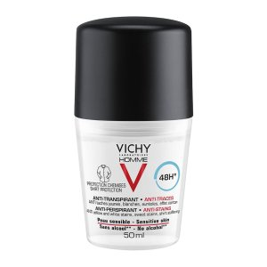 Vichy Homme Anti-Perspirant 48h antyperspirant w kulce przeciw plamom 50ml (M)