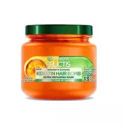 Garnier Fructis Goodbye Damage Keratin Hair Bomb odbudowująca maska do włosów 320ml