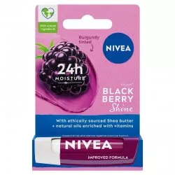 Nivea Pielęgnująca pomadka do ust Blackberry Shine 4.8g