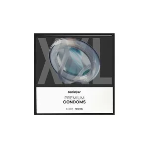 Satisfyer Premium Condoms prezerwatywy lateksowe 64mm 100szt.