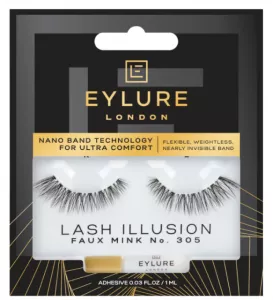 Eylure Lash Illusion, rzęsy z klejem, N305