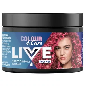 Schwarzkopf Live Colour&Care 5 minutowa koloryzująca i pielęgnująca maska do włosów Rosy Pink 150ml