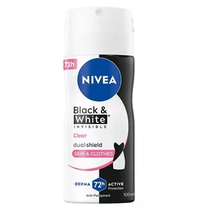 Nivea Black & White Invisible Clear antyperspirant spray 100ml (W)