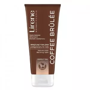 Lirene Perfect Tan brązujący balsam pielęgnacyjny do ciała Coffee Brulee 200ml