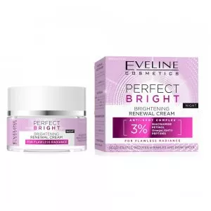 Eveline Cosmetics Perfect Bright rozjaśniający krem ​​odmładzający na noc 50ml