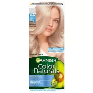 Garnier Color Naturals odżywcza farba do włosów 102+ Mroźny Srebrny Blond