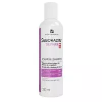 Seboradin Oily Hair, szampon do przetłuszczających się i wypadających włosów, 200ml