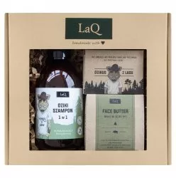 LaQ, Zestaw: Dzikus z Lasu - szampon, masło i mydło w kostce