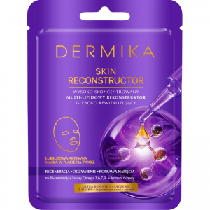 Dermika Skin Reconstructor, rewitalizująca aktywna maska w płacie na twarz, 1szt