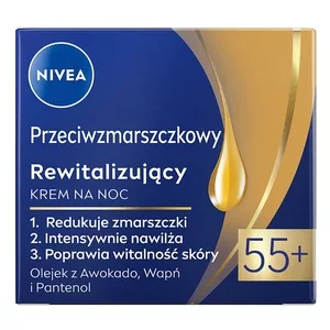 Nivea Cellular Expert Lift krem na noc przeciwzmarszczkowy dla skóry dojrzałej 55+ 50ml